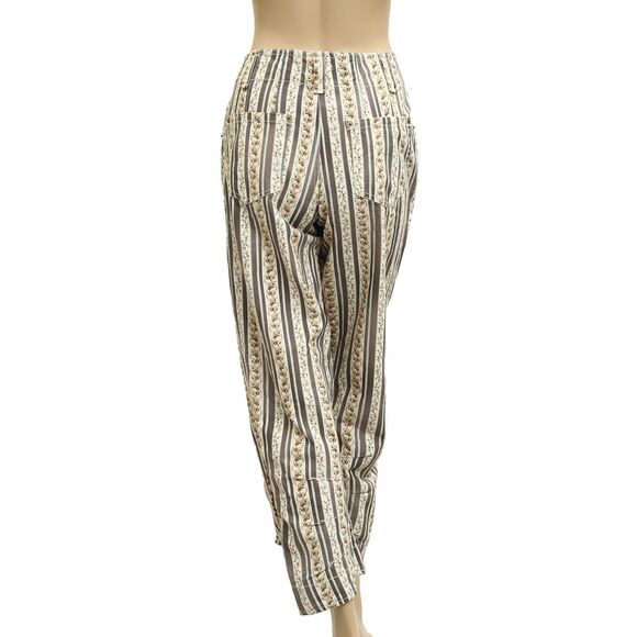 Free People We The Free Super Sonic Stripe Print Utility Pants S-6 NWT 282868 - Picture 7 of 9